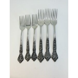 MSI Merchandise Service Versailles Pattern Stainless Steel Salad & Dinner Forks